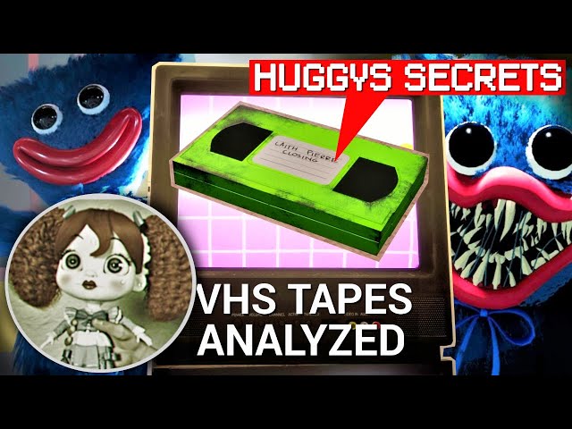 Poppy Playtime - All VHS Tapes Analyzed (Poppy Playtime Secrets / Theories)