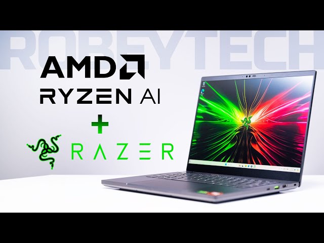 AI from AMD is here! The AMD AI Powered Razer Blade 14