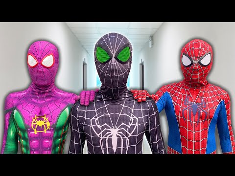 Team Spider-man in real life