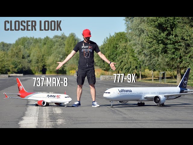 Closer look at the Boeing 777-9X RC airliner