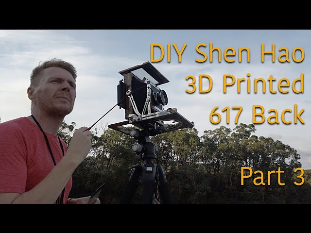 DIY 617 Panoramic View Camera Build: Cheap Shen Hao Replacement Part 3