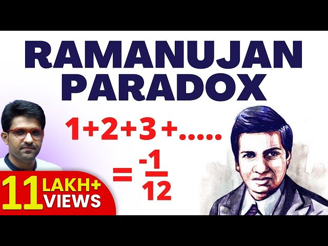 Ramanujan Paradox | 1+2+3+4+....... = -1/12 | Aman Sir Maths