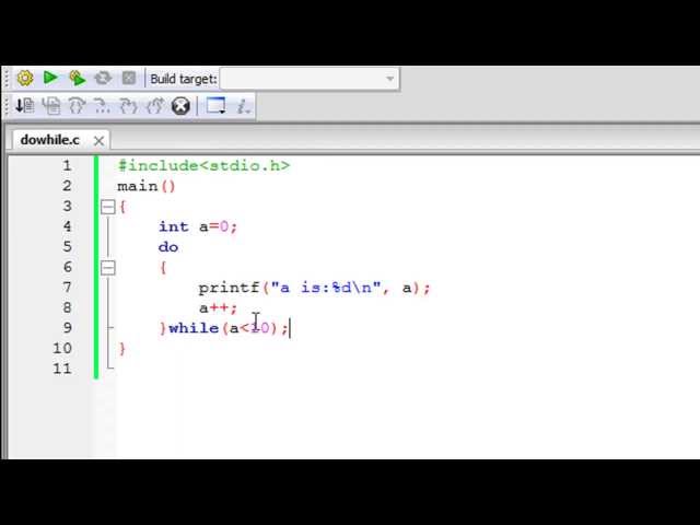 C Programming Tutorial - 38: Do-While Loop
