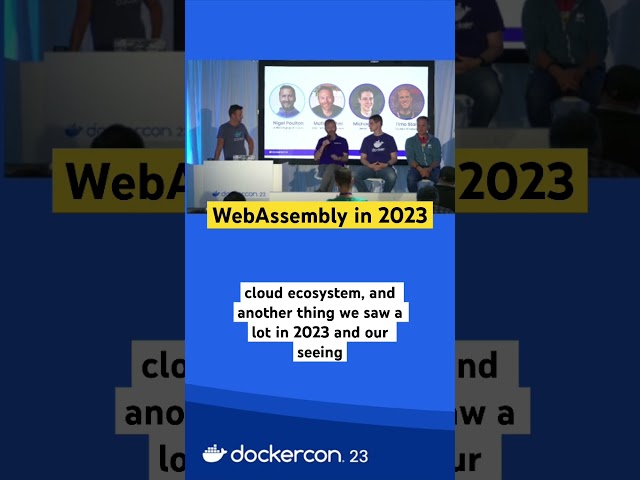 WebAssembly and Containers #Docker #webassembly #wasm
