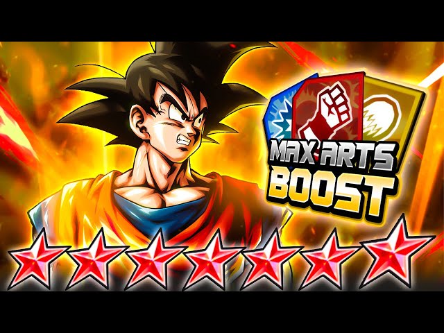 (Dragon Ball Legends) MAX ARTS BOOSTED 14 STAR SAIYAN SAGA GOKU IS MAX ARTS BOOSTED AND 14 STARS!