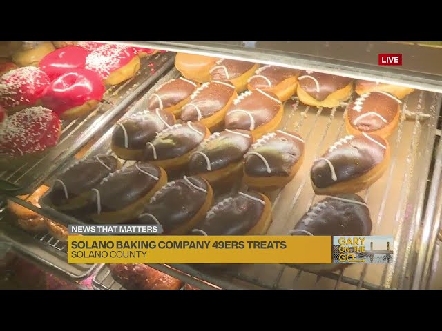 Celebrate the 49ers' win over Green Bay with the Solano Baking Company part 2