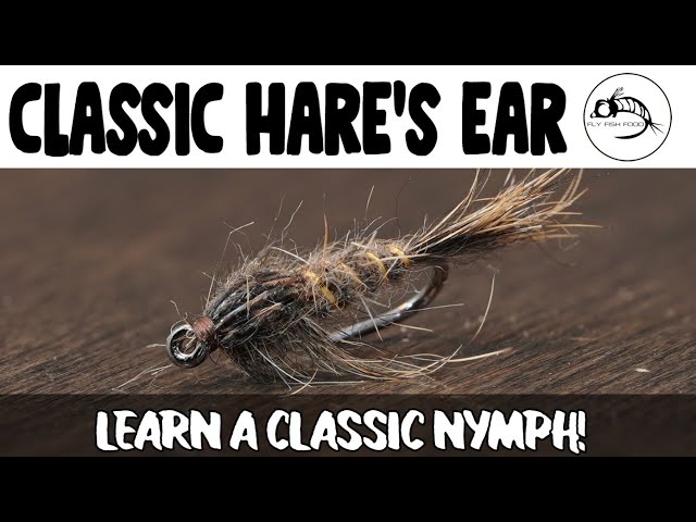 Fly Tying Tutorial: Gold Ribbed Hare's Ear - Classic NYMPH Pattern
