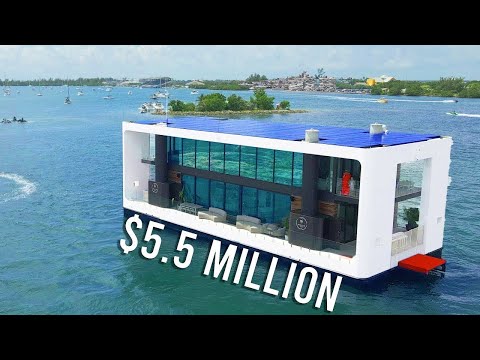 Off-Grid Mansion in the Ocean