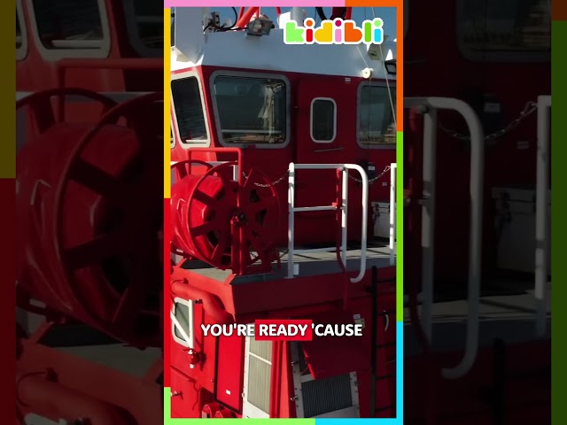 Check out my latest episode about Fire boats ➡️ https://bit.ly/4cr5FZq | Kidibli #shorts