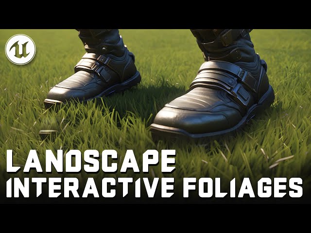Open World Interactive Foliage System - Unreal Engine 5