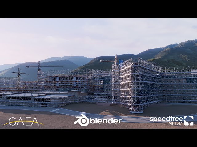 How I Made This Construction Timelapse in Blender