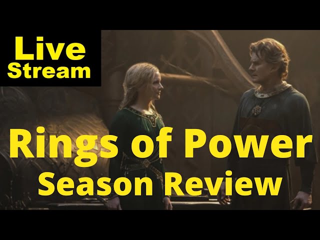 The Rings of Power Post-Season Q&A | w. TheOneRing.net | livestream