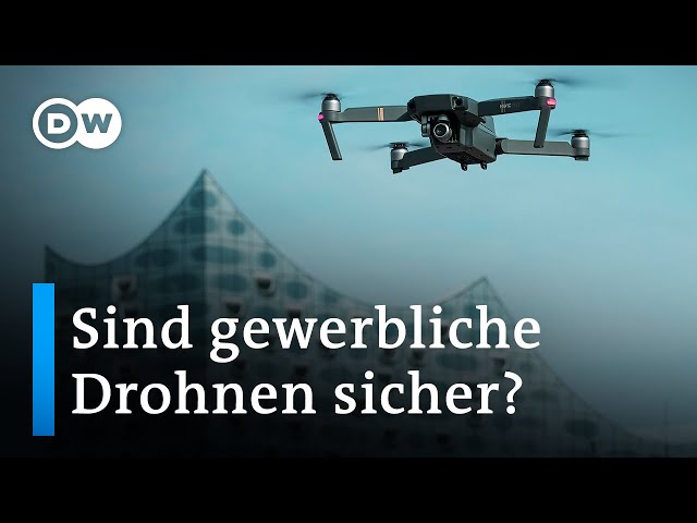 Der Hamburger Hafen als Testfeld für gewerbliche Drohnen | DW Nachrichten