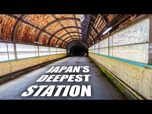 Inside Japan's DEEPEST Station
