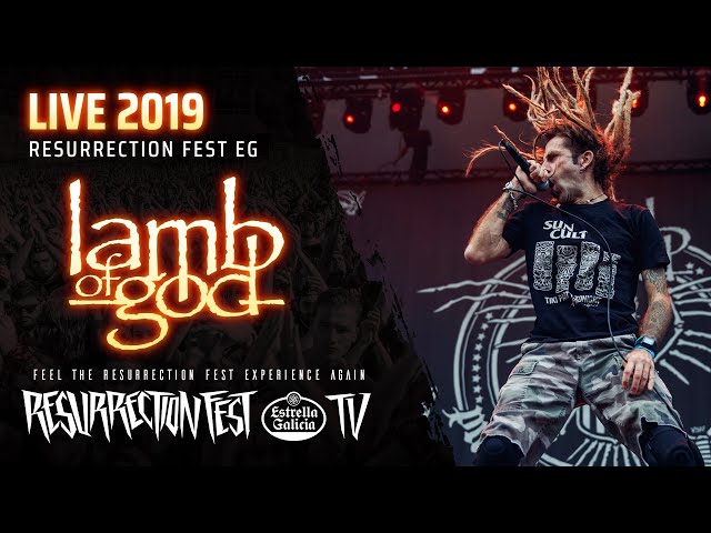 Lamb of God - Live at Resurrection Fest EG 2019 (Viveiro, Spain) [Full Show, Pro Shot]