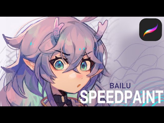 Bailu Procreate speedpaint|| Honkai star rail