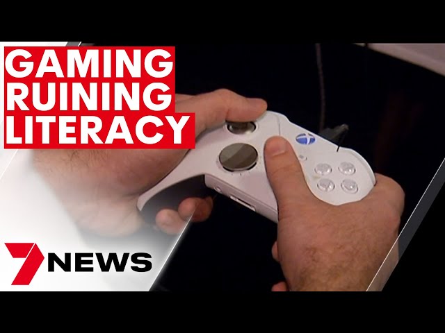Boys' reading skills affected due to video games| 7NEWS