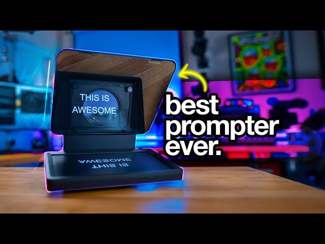 The Elgato Prompter is Practically Perfect