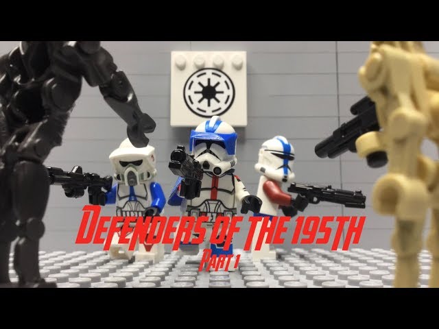Defenders of the 195th - Lego Star Wars Stop Motion