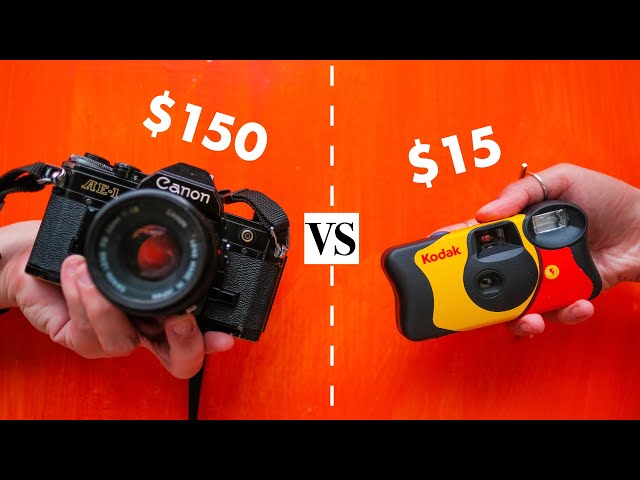 Can a 15$ disposable camera beat a film camera?