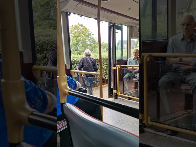 London Bus Route 313 Exit Doors In Action 26 September 2023 #shorts