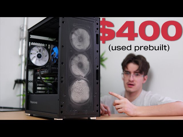 I bought a USED $400 gaming pc