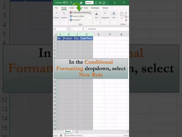 Excel Tips: Dynamically Add Table Borders with New Rows