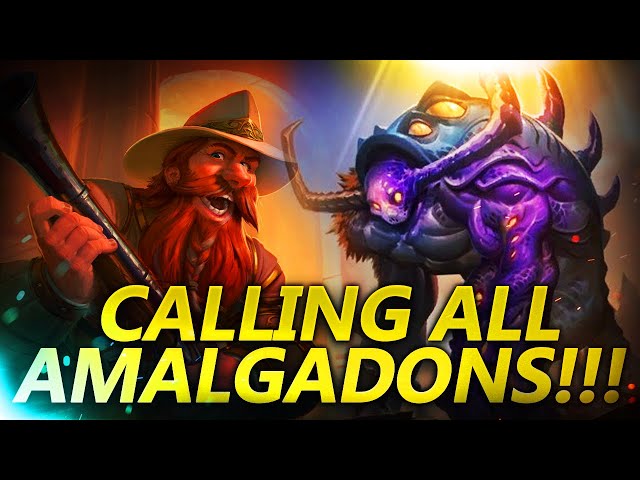 Calling All Amalgadons!!! | Hearthstone Battlegrounds Gameplay | Patch 22.0 | bofur_hs
