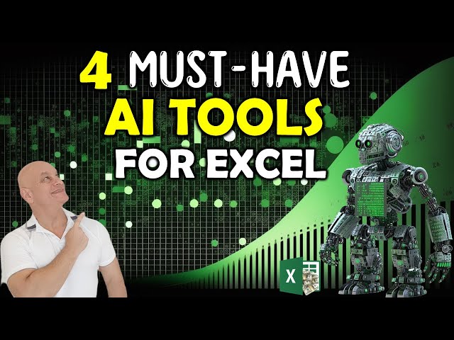 The 4 MUST-HAVE ChatGPT & AI Tools For Excel - Free Download + Training