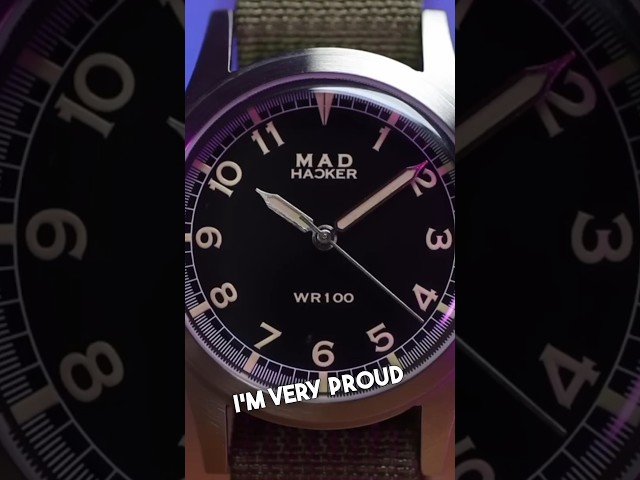 Your next Affordable Watch! #madwatchcollector #madhacker