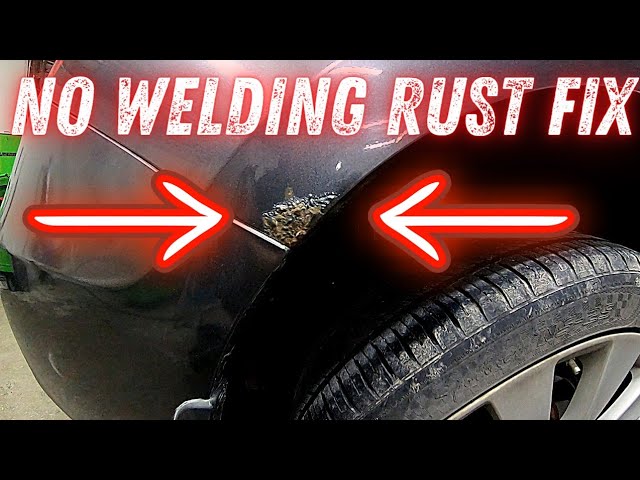 Fix your rust at home with no welding. #bodywork #autobody