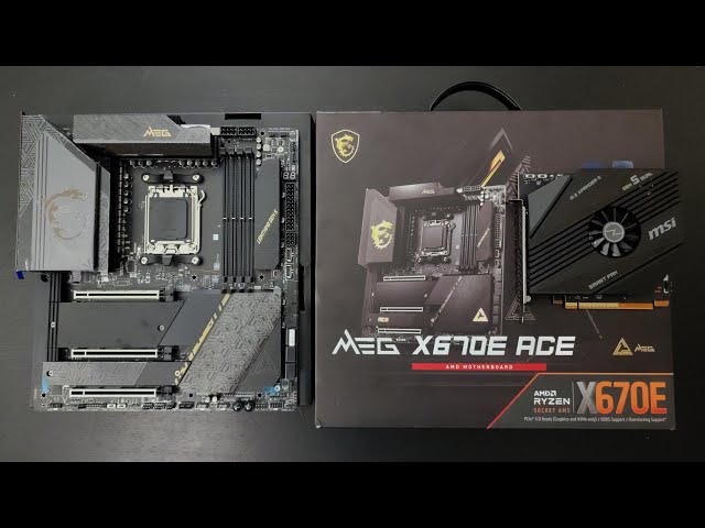 MSI MEG X670E ACE Motherboard for AM5