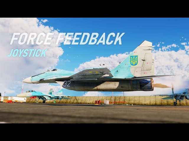 Flying With a Force Feedback Stick in DCS is AMAZING | MiG-29A