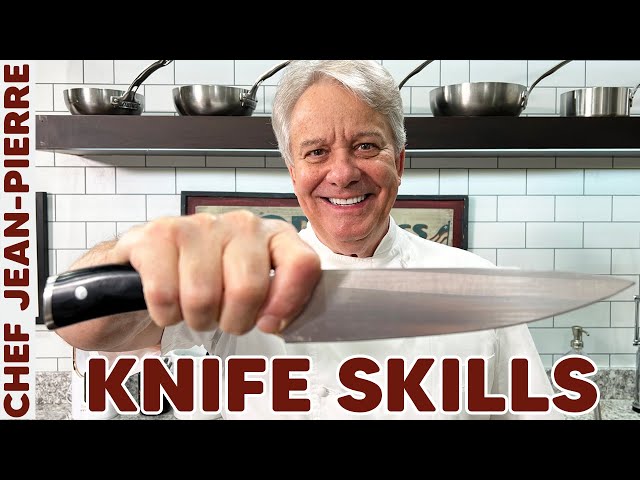 Use a Knife Like a Chef | Chef Jean-Pierre