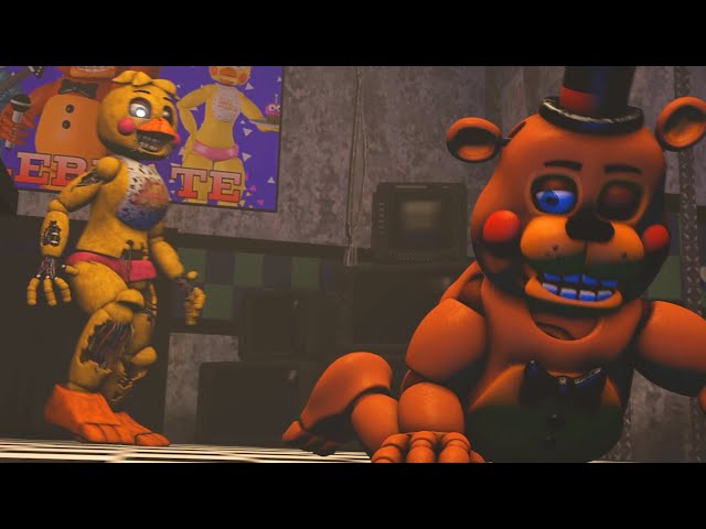 [SFM FNAF] Withered Toy Chica vs Toy Freddy