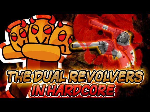 Getting the DUAL REVOLVERS on HARDCORE in Survive Area 51 - Roblox