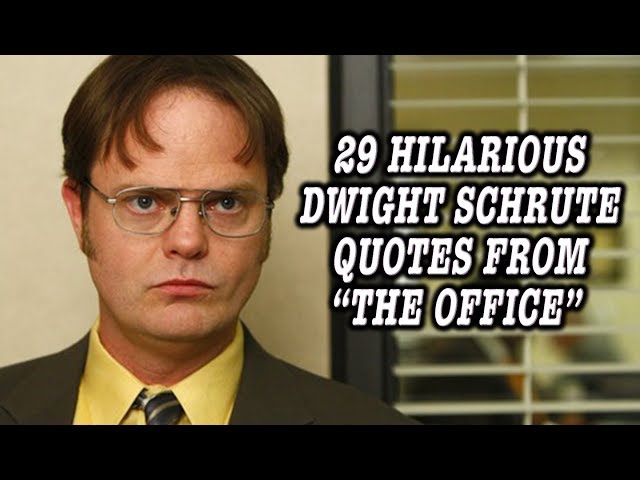 29 Hilarious Dwight Schrute Quotes From "The Office"