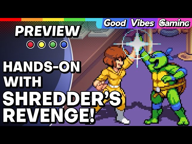 TMNT: Shredder's Revenge Is Totally Tubular! (PAX East 2022 PREVIEW)