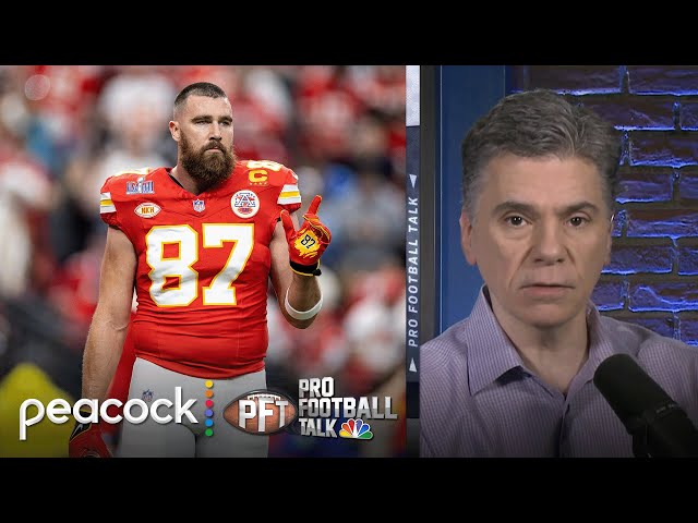 Travis Kelce, Chiefs reportedly agree to adjusted contract | Pro Football Talk | NFL on NBC