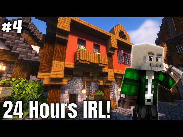 24 Hours In Real Life | Hardcore Minecraft Survival [ep. 4]