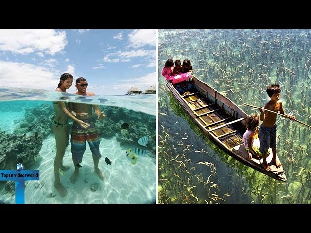 Top 10 Beautiful Places  Most Crystal Clear Waters On Earth
