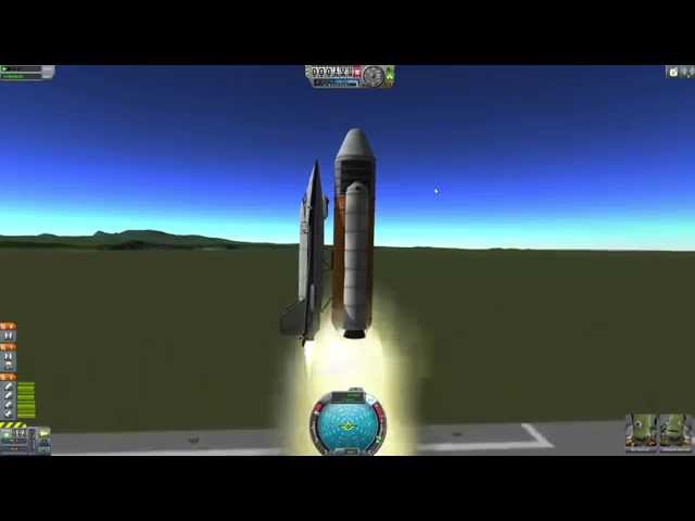 Kerbal Space Program - Building A Shuttle Clone In 30 Minutes