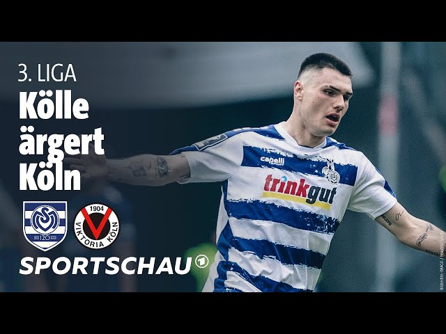 MSV Duisburg - Viktoria Köln Highlights 3. Liga, 26. Spieltag | Sportschau