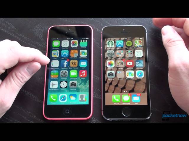 iPhone 5C vs. iPhone 5S | Pocketnow