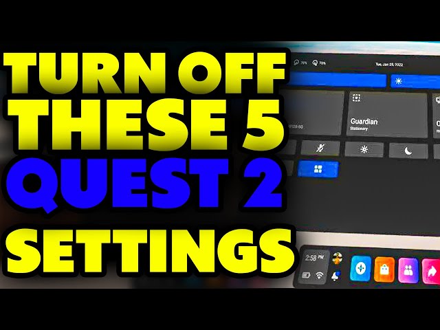 5 Quest 2 Settings You MUST Turn Off NOW (2024)
