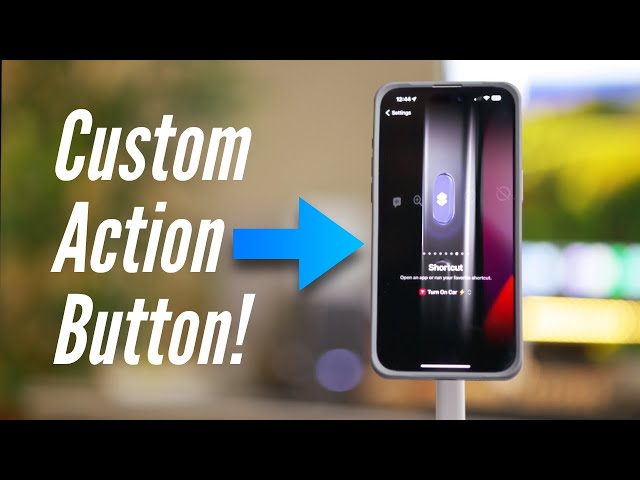 How To Create Your Own Action Button - iPhone 15 Pro