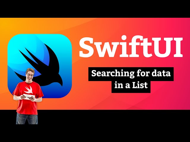 Searching for data in a List – SnowSeeker SwiftUI Tutorial 9/12