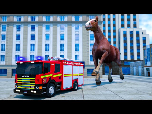 Fire Truck Frank in Situation | Who Will Change the Tyres? | Wheel City Heroes (WCH)