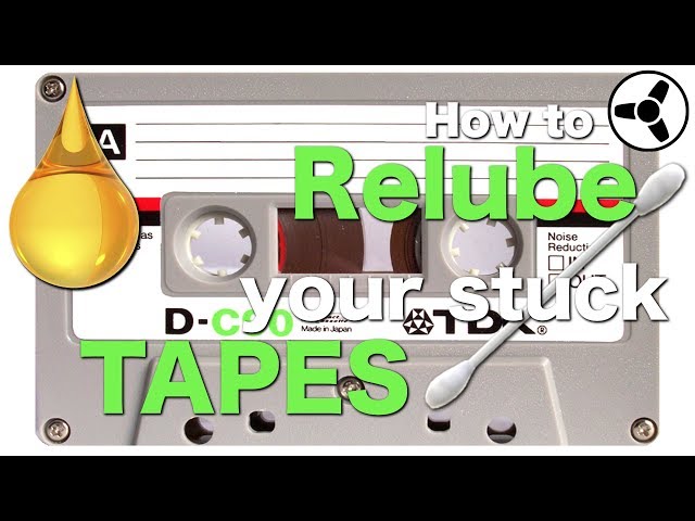How to relubricate your stuck cassette tapes