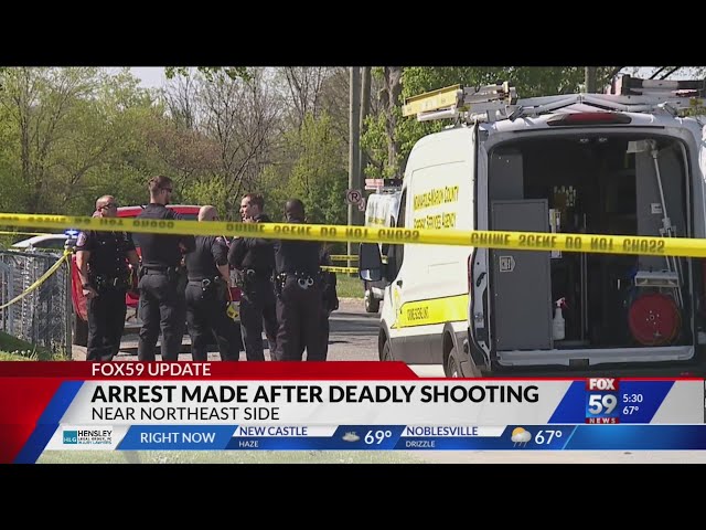 Arrest made after deadly shooting on the near northeast side